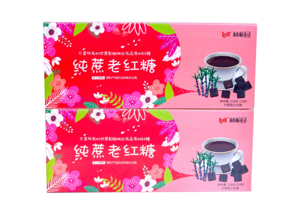 纯蔗老红糖